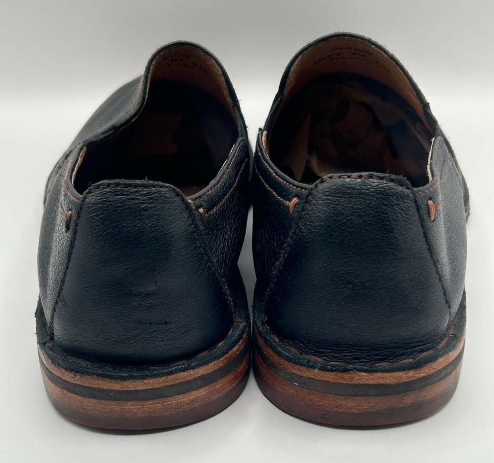 Trask Men's Black Leather Slip-On Loafer Shoes Model 30-01075 Size 9M - Picture 3 of 6